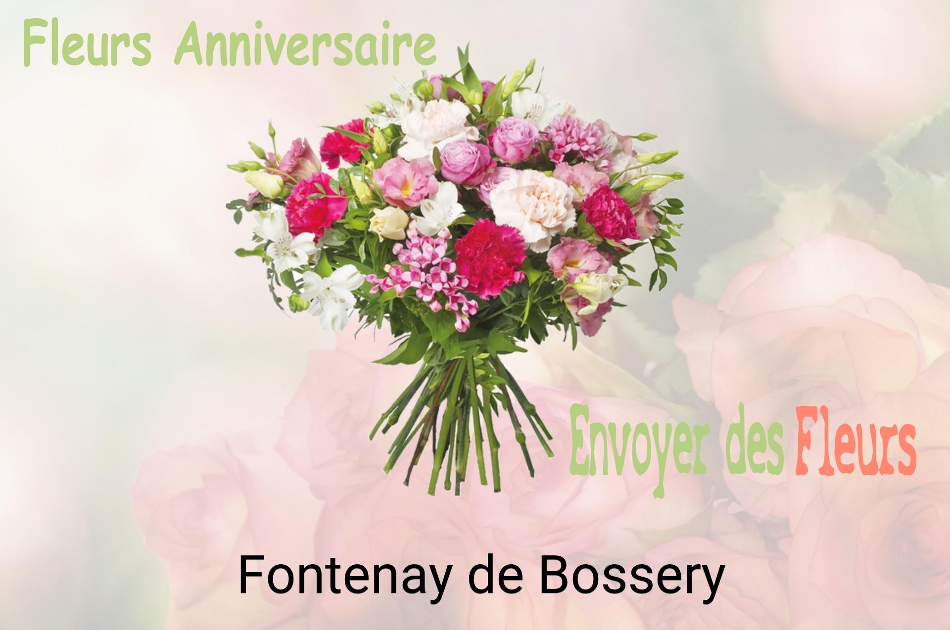 Bouquet de fleurs d’anniversaire livré à Fontenay-de-Bossery