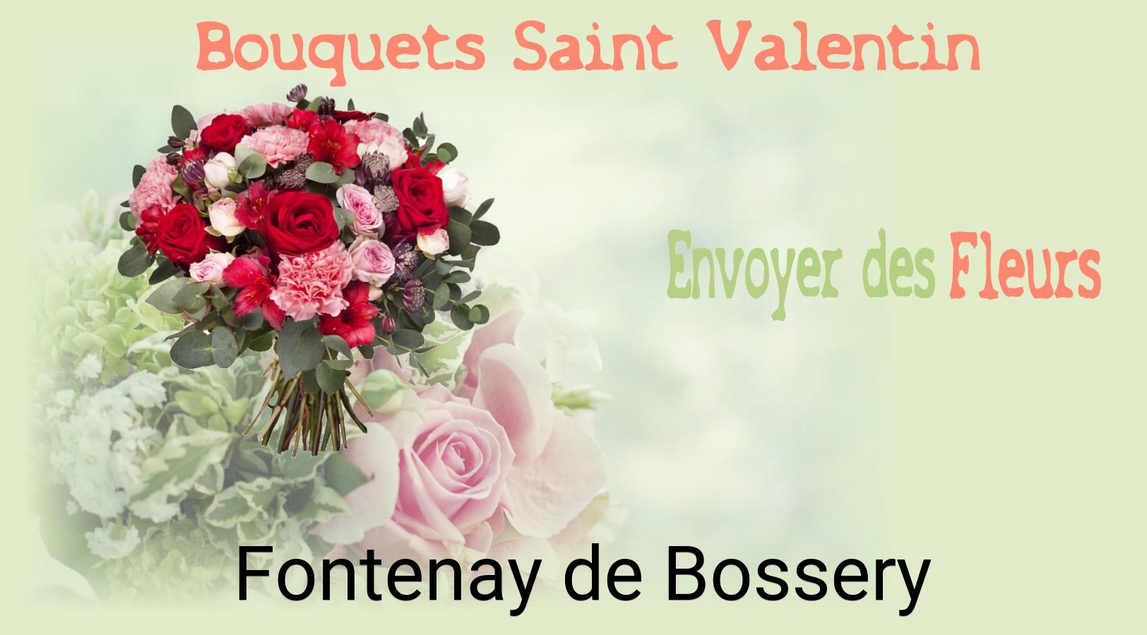 Roses de Saint-Valentin livrées à Fontenay-de-Bossery
